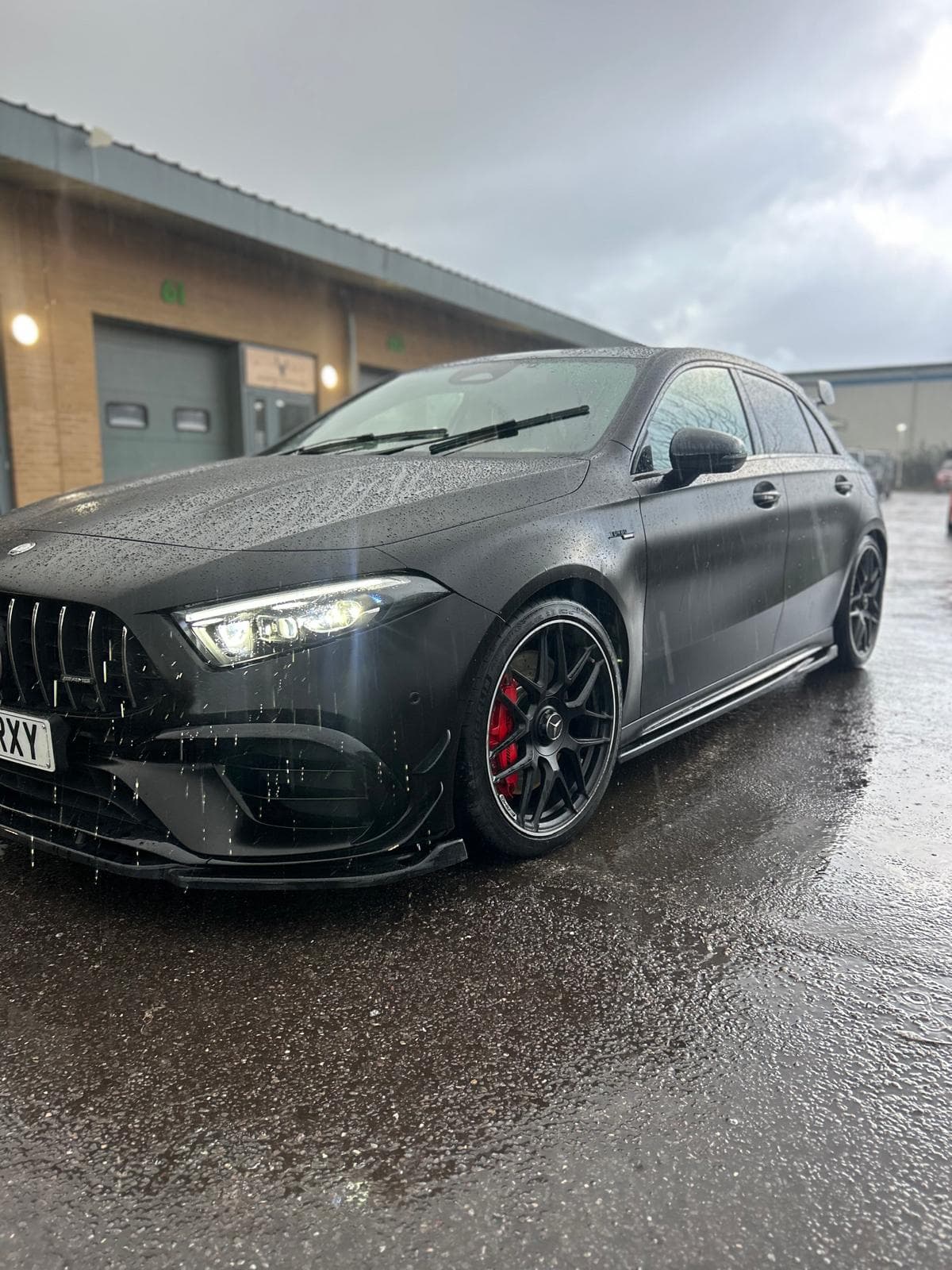 Mercedes-AMG A45 after full detail