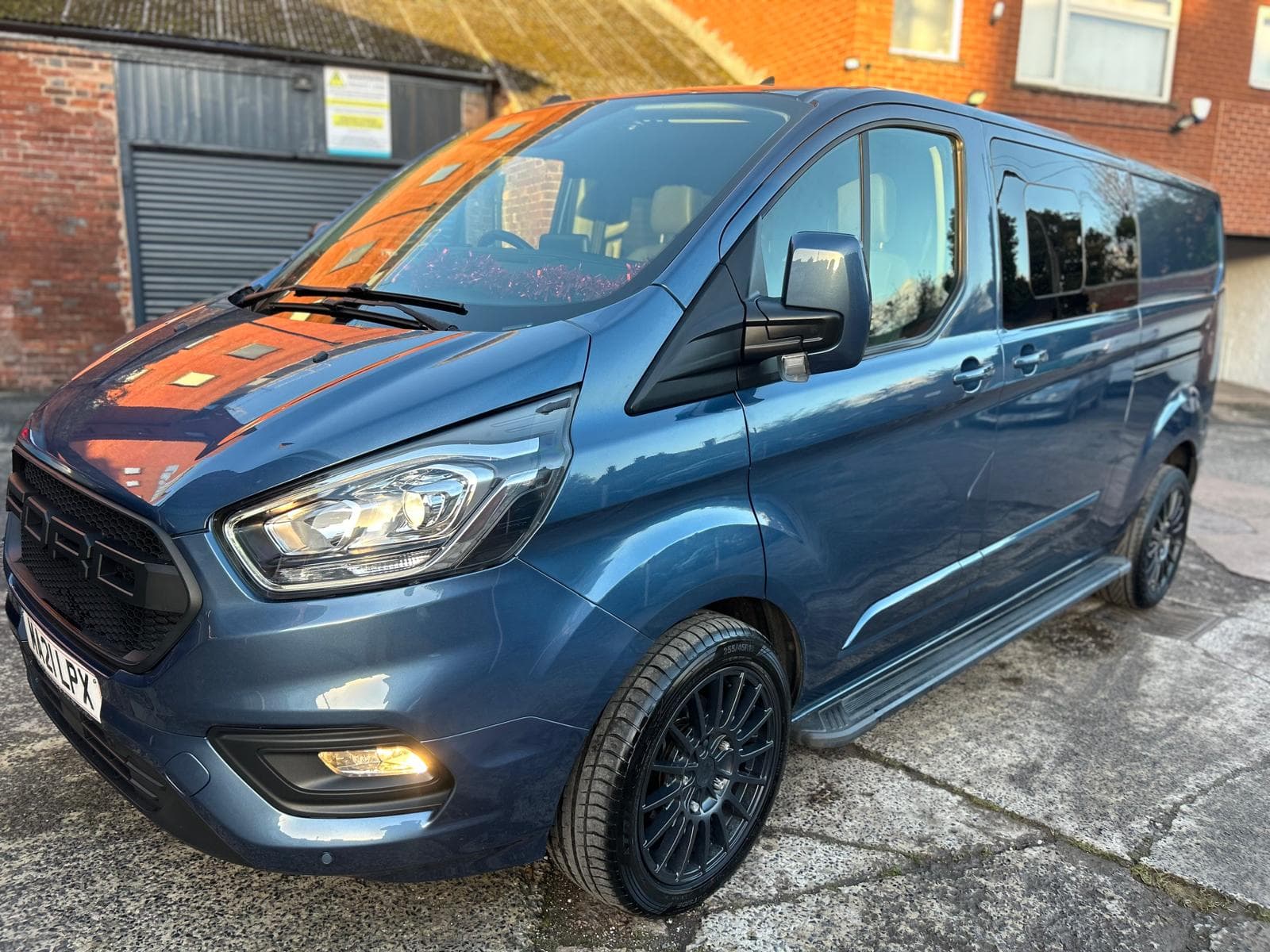 Ford Transit Custom after full valet — JJ Mobile Valeting